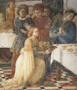 Fra Filippo Lippi Details of The Feast of Herod Sweden oil painting artist